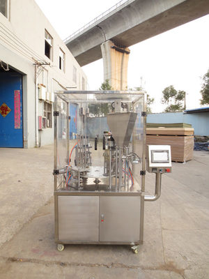 6_轉(zhuǎn)盤式高性價比高質(zhì)量咖啡膠囊封口機有工廠_上海